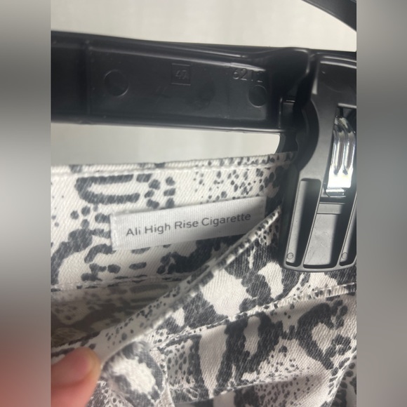 FRAME Snake Skin Denim Pant Size 25 (US-0) NWT - Picture 8 of 14